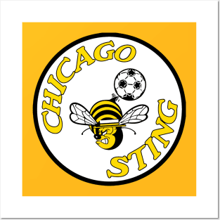 DEFUNCT - Chigago Sting Soccer Posters and Art